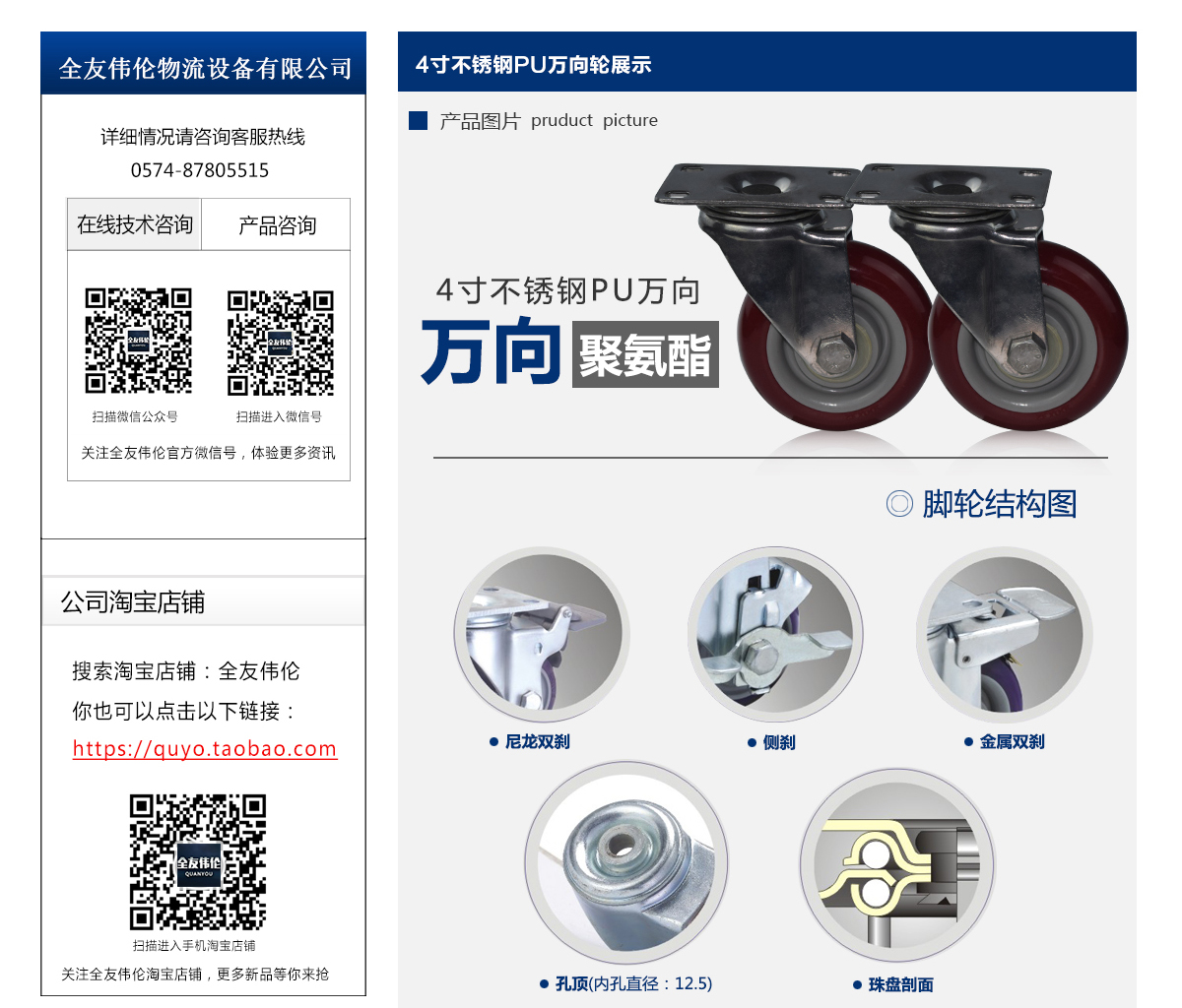 4寸不銹鋼P(yáng)U萬向輪2.jpg